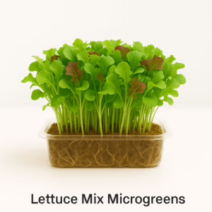 Lettuce Mix Living Microgreens